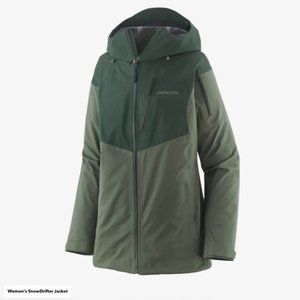 Patagonia Snowdrifter Jacket, Green, Size Small